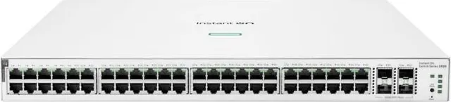 HPE Networking Instant On Switch 48p Gigabit CL4 PoE 4p SFP+ 370W 1930