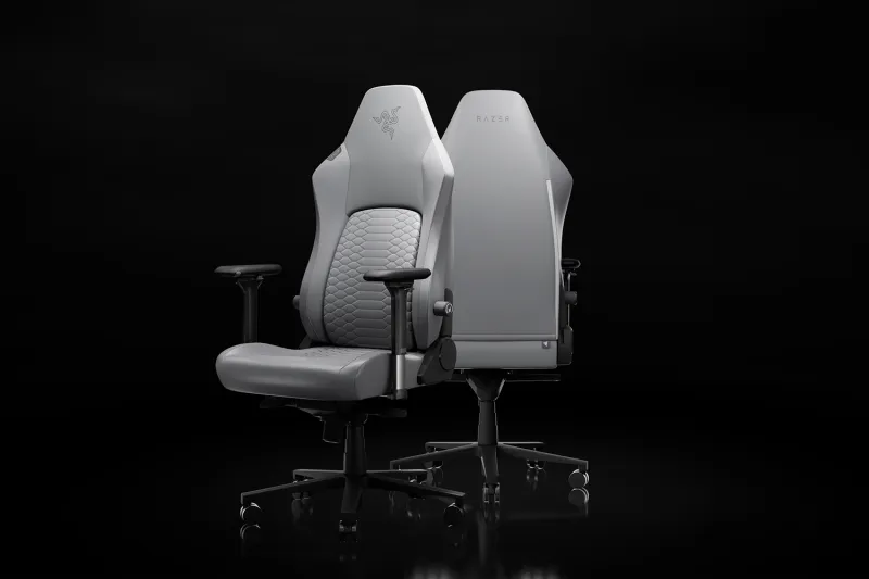 Scaun Gaming Razer Iskur V2 NewGen, peste 120 kg, Gri
