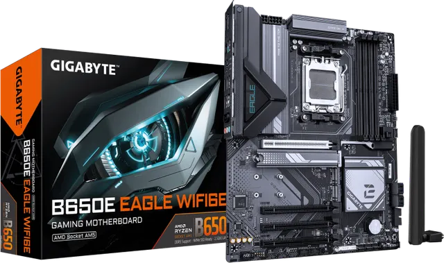 Placa de baza Gigabyte B650E Eagle WIFI6E, Socket AM5, DDR5, ATX