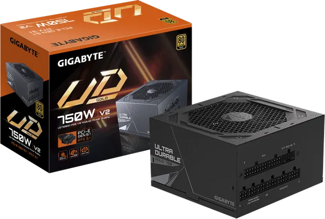 Sursa Gigabyte UD750GM PG5 V2, 80 PLUS Gold, 750 W