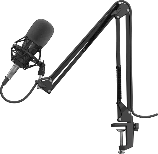 Microfon Genesis Radium 300 XLR, tip electret condenser, XLR/3.5 mm