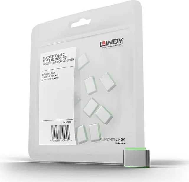 Cablu Lindy USB Type C Port Blockers, USB C/ USB C, Alte culori