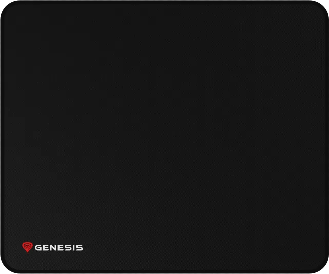 Mousepad Gaming Genesis Carbon 500 M Logo, 250 x 300 mm, Negru