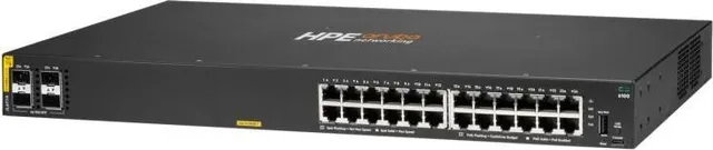 HPE Networking CX6100 24G Class4 PoE 4SFP+ 370W Switch
