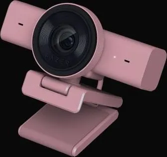 Camera Web Razer Kiyo V2 X, rezolutie video 2K, USB 2.0, Roz