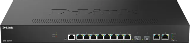 Switch D-Link 2.5Gigabit DMS-1250-10S, 8x RJ-45, 2x SFP+, 1x Console, 100/1000/2500 Mbps