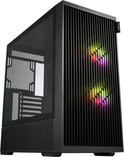 Carcasa FSP M330-BA, RGB, Mid Tower, Black