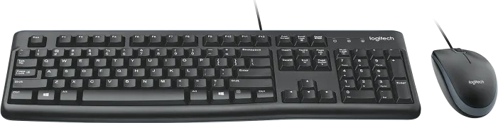 Tastatura Logitech Desktop MK120, USB, Negru, Qwerty