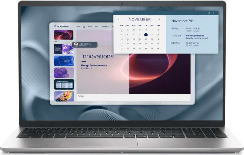 Laptop SMB DELL Pro 15 Essential PV15250, cu procesor Intel Core i7 1355U, 15.6'', IPS, 16 GB DDR5, 512 GB