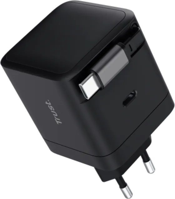 Incarcator Retea Trust Maxo, 65W, 1 port, Negru