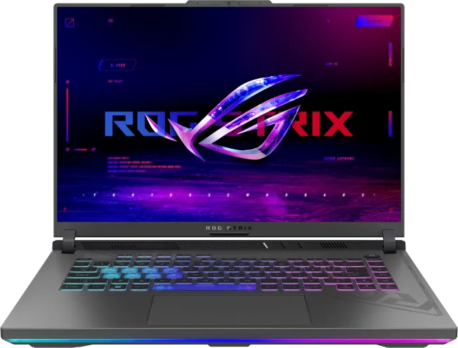 Laptop Gaming ASUS ROG Strix G16 G614PW-RV043, cu procesor AMD Ryzen 9 8940HX, 16'' IPS, 16 GB DDR5, 1 TB