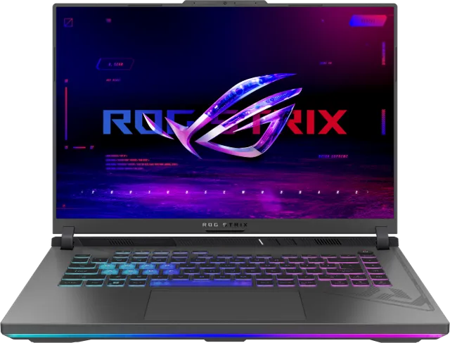 Laptop Gaming ASUS ROG Strix G16 G614PW-RV043, cu procesor AMD Ryzen 9 8940HX, 16'' IPS, 16 GB DDR5, 1 TB