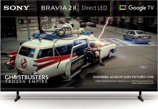 Televizor Sony Bravia 2 II LED 43S25VM2, 108 cm, Smart Google TV, 4K Ultra HD, Clasa E (Model 2026)