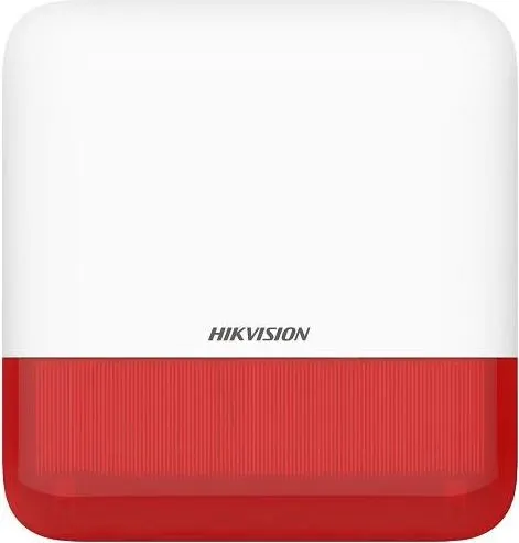 Sirene de exterior wireless Axpro Hikvision DS-PS1-E-WE(Red Indicator)