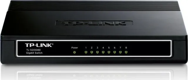 Switch TP-Link TL-SG1008D, 8 port, 10/100/1000 Mbps