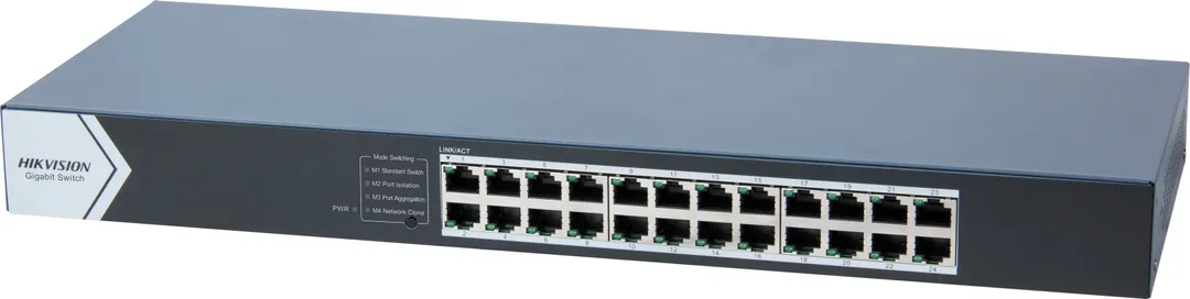 Switch Hikvision Gigabit DS-3E0524-E(C), 24 porturi