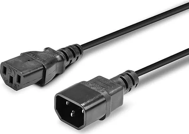 Cablu de alimentare Lindy C14-C13 3m, negru