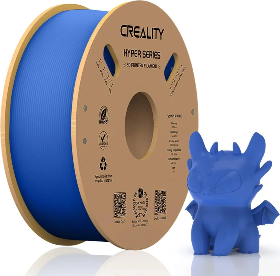 Creality Hyper PLA 3D Printer Filament, Blue