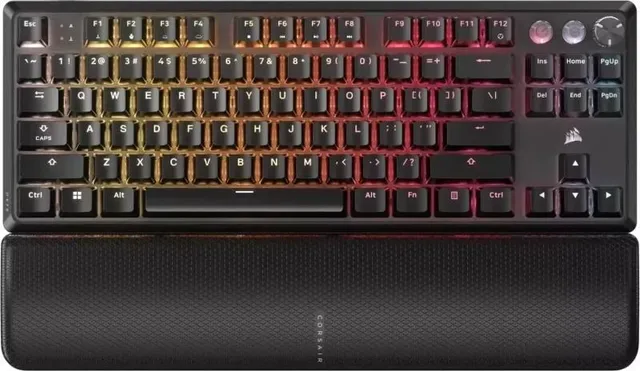 Tastatura Mecanica Gaming Corsair K70 PRO TKL, RGB, USB, negru, US English
