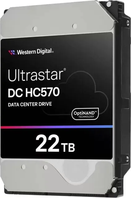 HDD Server WD Ultrastar DCHC570 22TB SATA-III 7200rpm 512mb — Resigilat