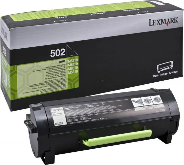 Toner Lexmark 502, Black