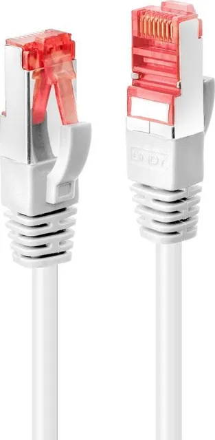 Cablu retea Lindy 3m Cat.6 S/FTP, RJ45, white