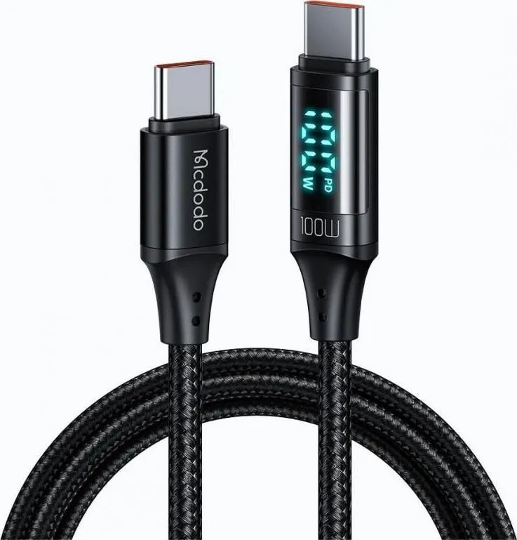 Cablu Mcdodo Digital HD, USB Type C, 1.2m, Negru