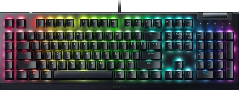 Tastatura Mecanica Gaming Razer BlackWidow V4 X, RGB, USB, negru, US