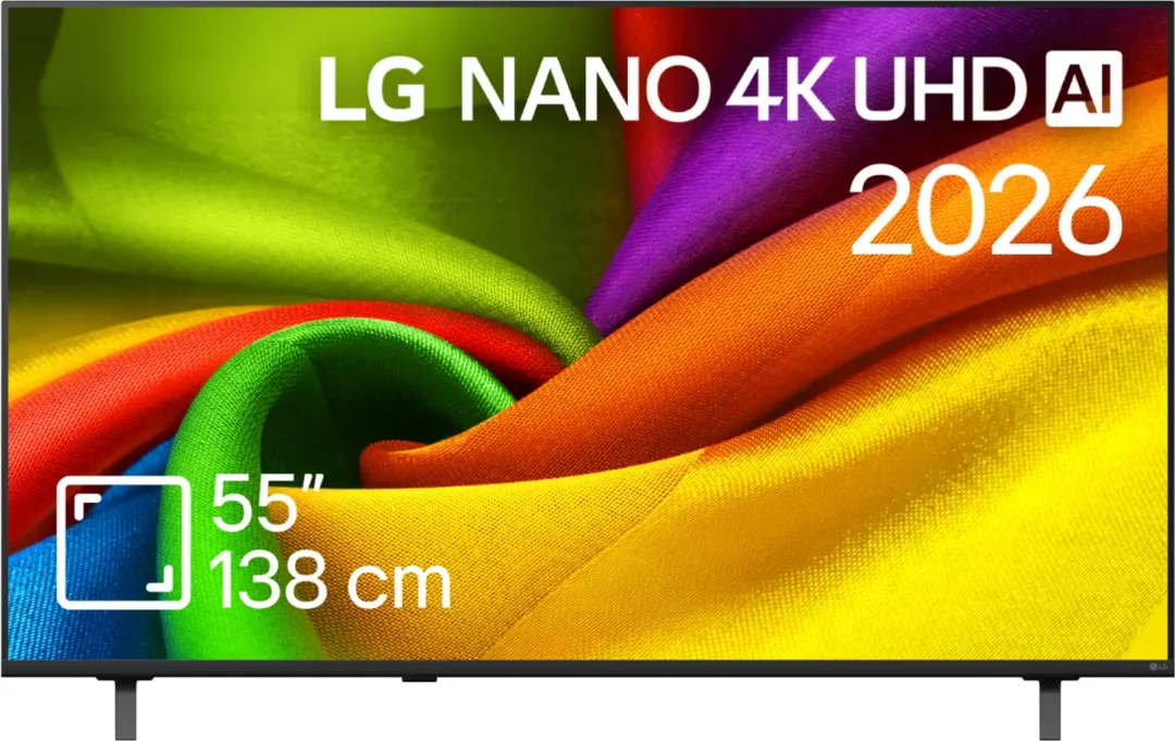 Televizor LG LED 55NU850B3LA, 138 cm, Smart, 4K Ultra HD, Clasa F (Model 2026)