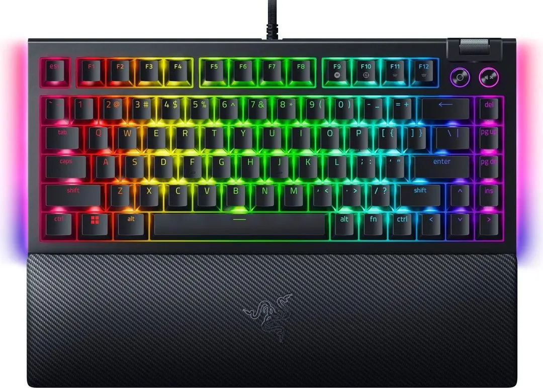 Tastatura Mecanica Gaming Razer BlackWidow V4 75%, RGB, USB, Negru, US
