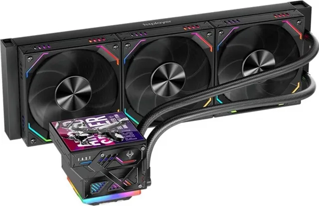 Cooler Procesor 1stPlayer FT 360-bk FAST, Lichid, 12 cm, 3 ventilatoare, aRGB