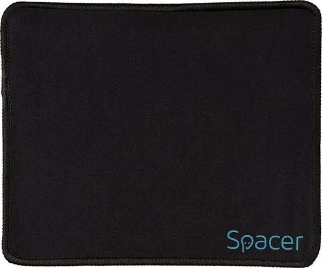 Mousepad Gaming Spacer SP-PAD-S, 220 x 180 mm, Negru