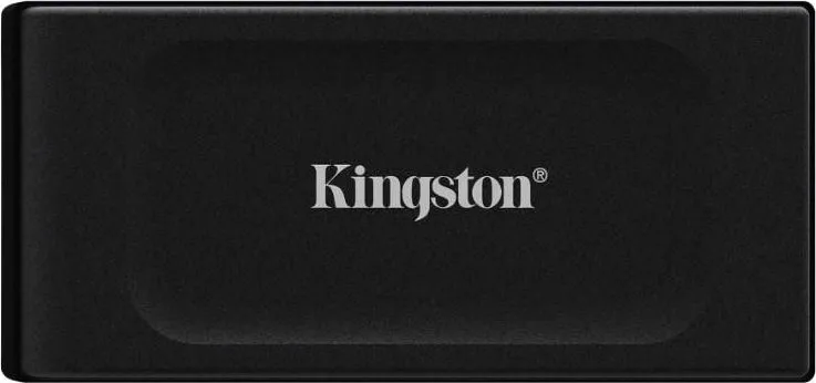 SSD extern Kingston XS1000, 1 TB, USB 3.2 Gen 2, negru
