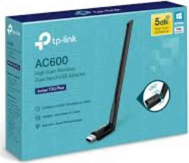 Adaptor wireless TP-LINK Archer T2U Plus, WIFI 5, Dual Band