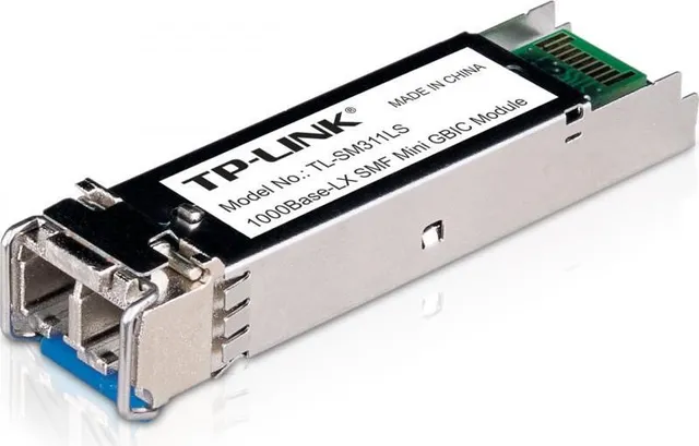Gigabit Single-Mode SFP Module SPEC: Single-mode, MiniGBIC, LC Interface, Up to 10 km Distance