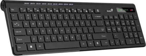 Tastatura Wireless Genius Slimstar 7230, USB, Negru