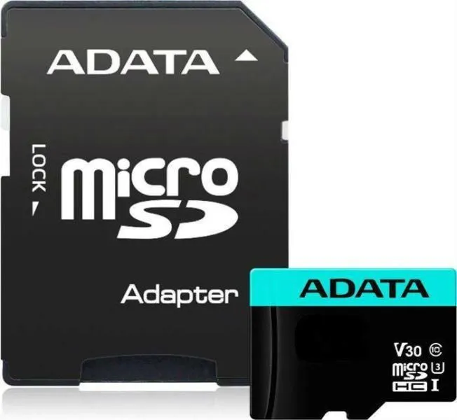 Card de Memorie MicroSDXC Adata 256GB, Adaptor SD, Class 10 (AUSDX256GUI3V30SHA)