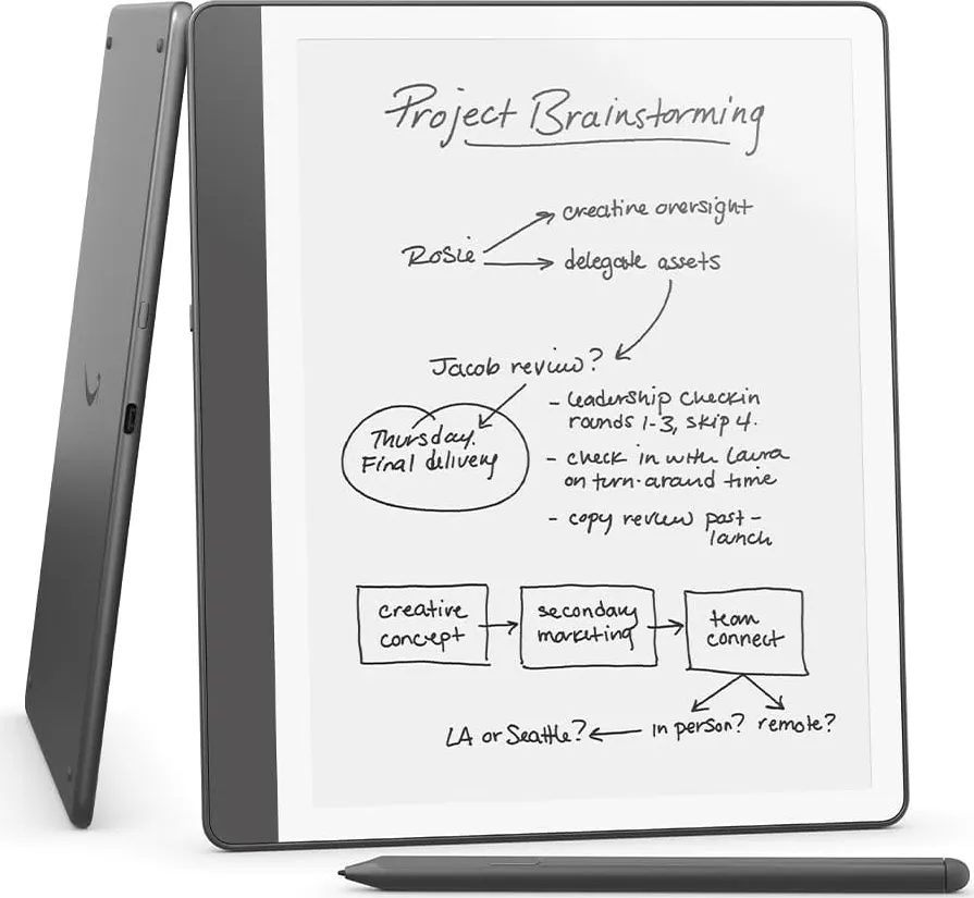 Amazon Kindle Scribe 2024 10.2" 32GB cu Premium Pen Tungsten Grey