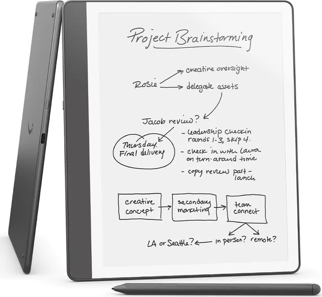 Amazon Kindle Scribe 2024 10.2" cu Premium Pen Tungsten