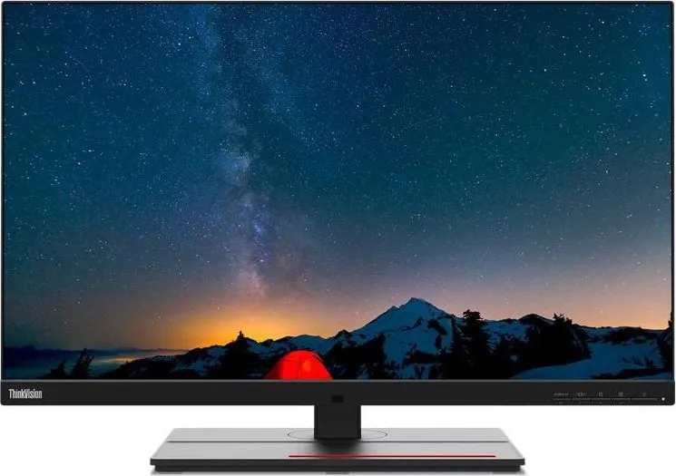 Monitor Commercial Lenovo ThinkVision P27u-20, 27", 3840 x 2160 pixeli, Black