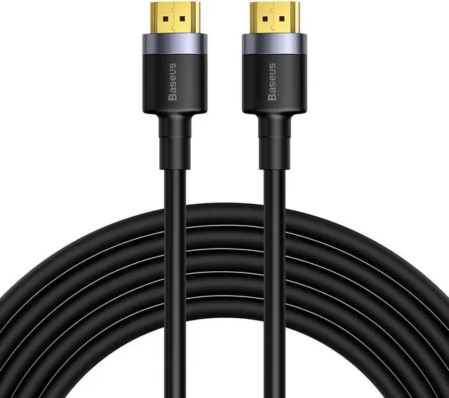 Cablu Baseus Cafule, HDMI/ HDMI, 5 m, Negru