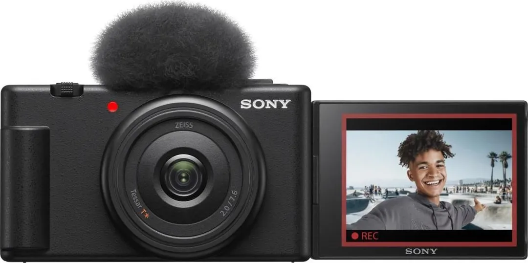 SONY Compact dedicata pentru vlogging ZV-1F 20.1MP, 7.6mm, F2 ISO 125-12.800, 1/32.000s, 4K @30fps