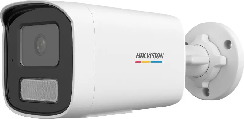 Camera de supraveghere IP Bullet 4MP ColorVu Hikvision DS-2CD1T47G2H- LIU(2.8MM), lentila fixa 2.8mm