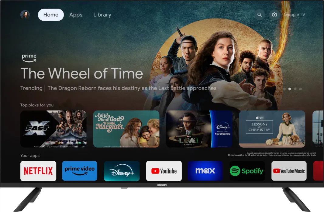 LED TV Horizon 4K-GTV 55HL7590U/D, 55" D-LED, 4K Ultra HD (2160p)
