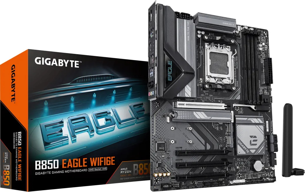 Placa de baza Gigabyte B850 Eagle WIFI6E, Socket AM5, DDR5, ATX