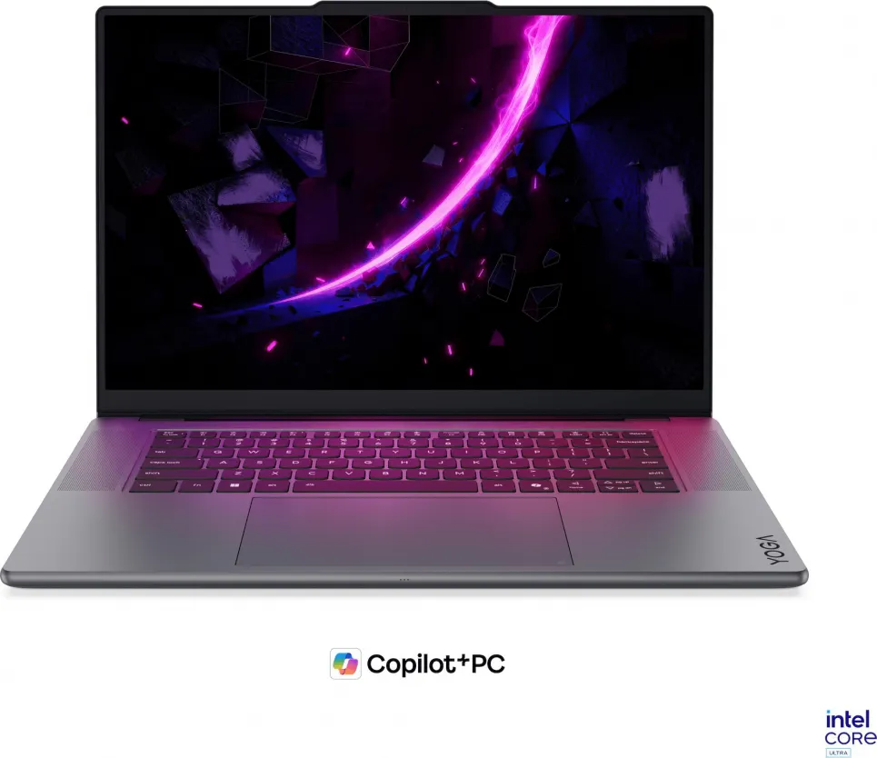 Laptop Consumer Lenovo Yoga Pro 9 16IPH11, cu procesor Intel Core Ultra 7 356H, 16'' OLED, 32 GB LPDDR5x, 1TB