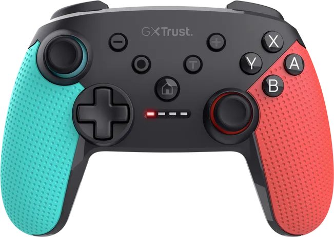 Controller wireless Trust Muta pentru consola Nintendo Switch, 15 butoane, Albastru
