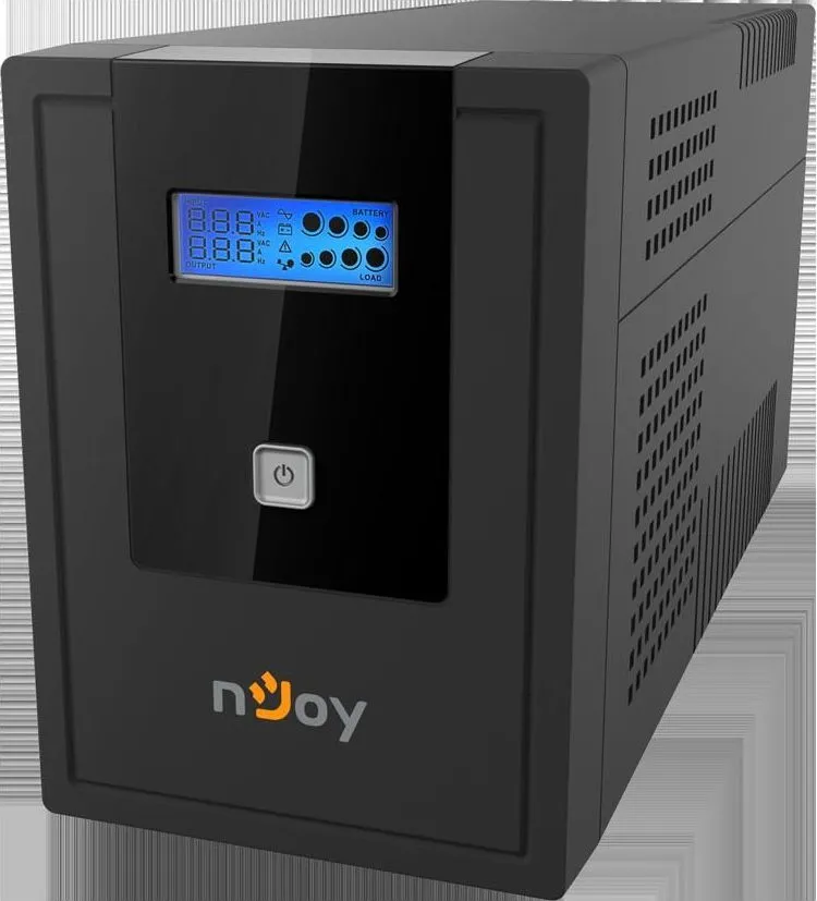 UPS nJoy Cadu 2000, 2000VA/1200W, Afisaj LCD cu ecran tactil, 4 x prize Schuko