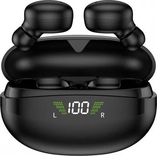 Casti In-ear AKAI BTE-J350, Wireless, Negru