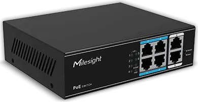 Switch Milesight MS-S0208-GL, 8 porturi, PoE